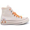 Converse CHUCK TAYLOR спортивные повседневные модные удобные прочные высокие кеды унисекс бежевые оранжевые