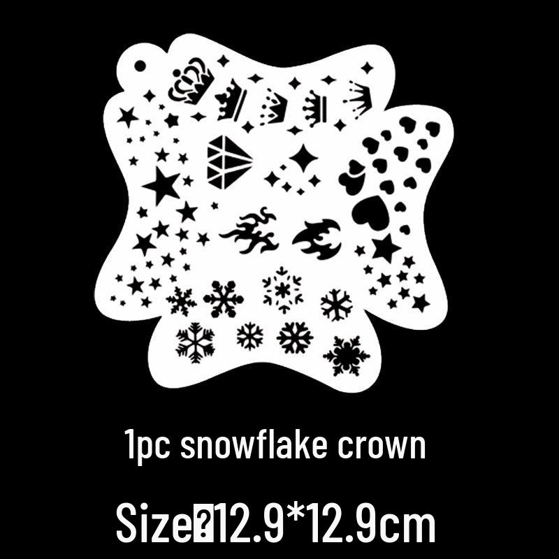 Кружевной трафарет для боди-арта