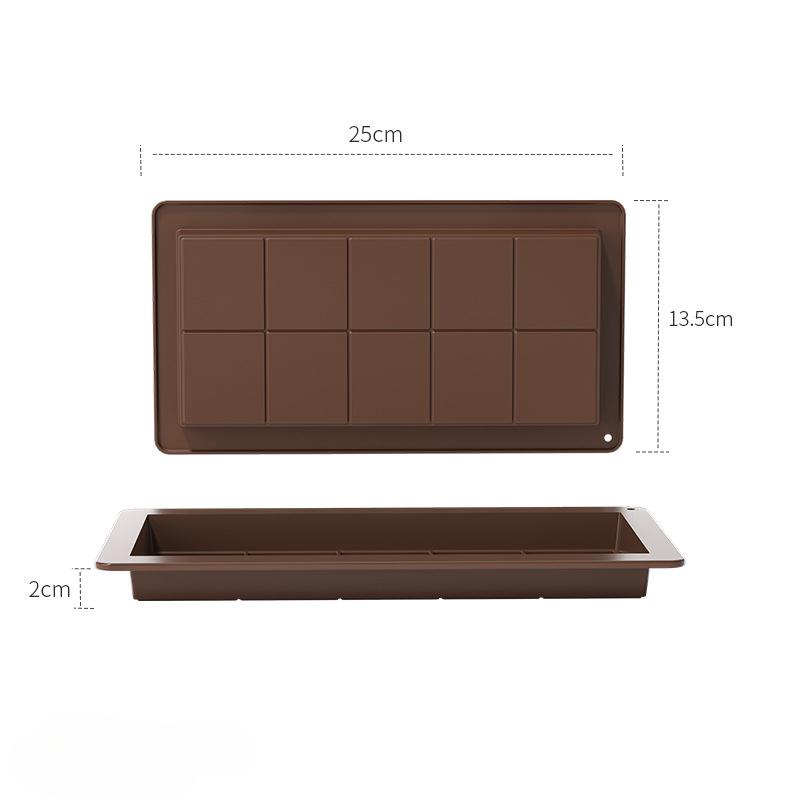 2PCS Dubai Chocolate Mold Silicone Chocolate Bar Mold for Chocolate Bar Pistachio Candy Bar Mold for Filling Chocolate
