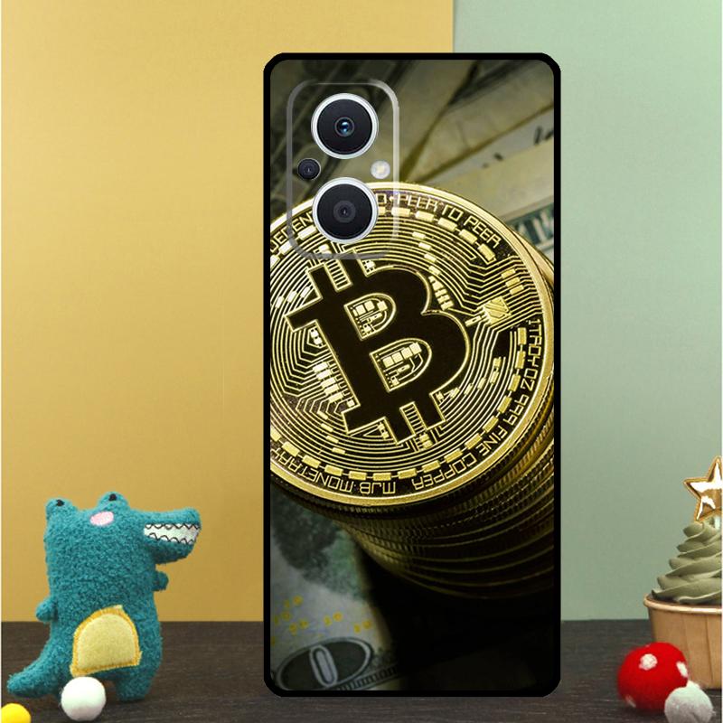 Чехол Bitcoin BTC для OPPO Reno 7 8 10 Pro 13 13F 12 11 F 8T OPPO Find X8 Pro X6 X3 X5 Lite Защитный корпус