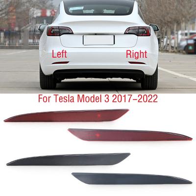 Для Tesla Model 3 Model3 2017-2022 автомобильный задний бампер стоп-сигнал задний стоп-сигнал поворота отражатель Предупреждающая противотуманная фара