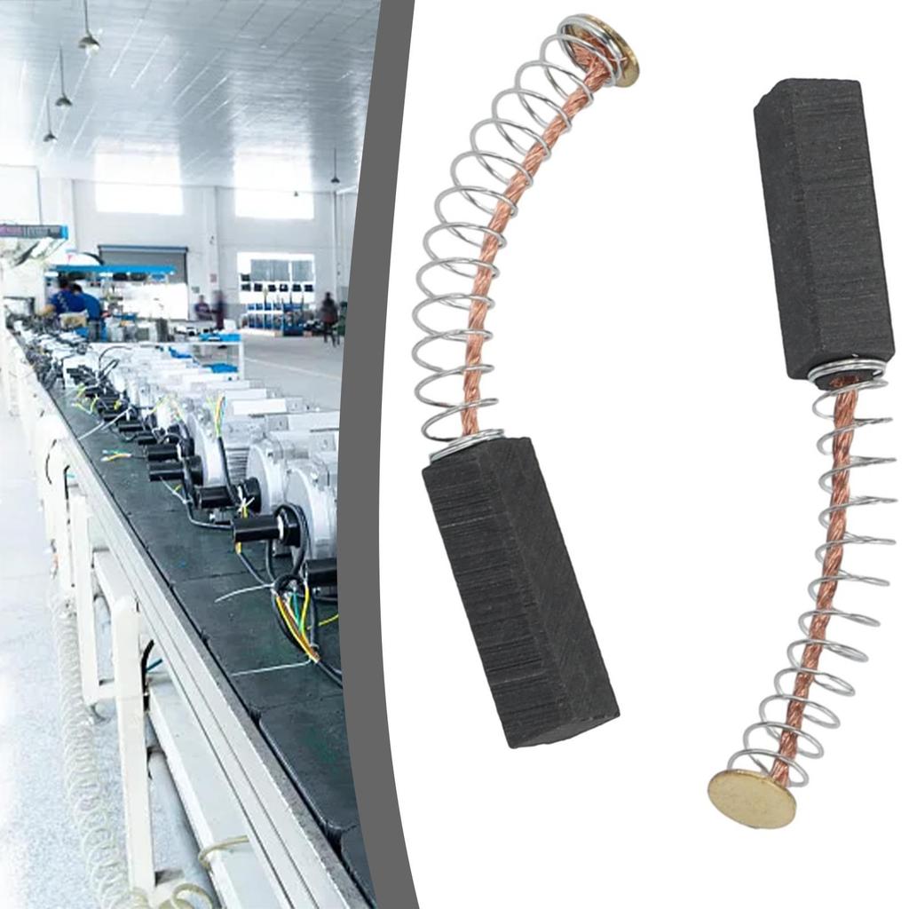 Аксессуары для угольных щеток 20 ммx6 ммx5 мм Карбон + металлическая часть