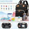Multifunctional Diaper Bag Backpack Baby Bag, Baby Girl Boy Diaper Bag for Dad Mom , Large Capacity Nursing Diaper Bag