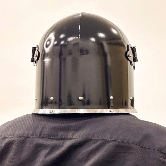 Шлем барбют Барбют с забралом Шлем средневековый стальной шлем с внутренней подкладкой Лучший подарок для него