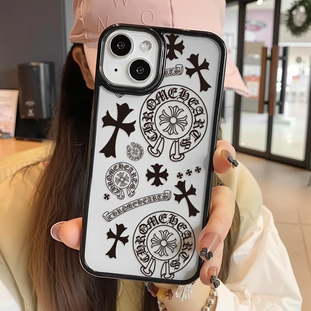 Acrylic Phone Case for iPhone 11 12 13 14 Pro 12 14 16 Pro Max for Samsung A16 A36 A56 S24 FE High-quality Painted Anti-fall Mobile Phone Case