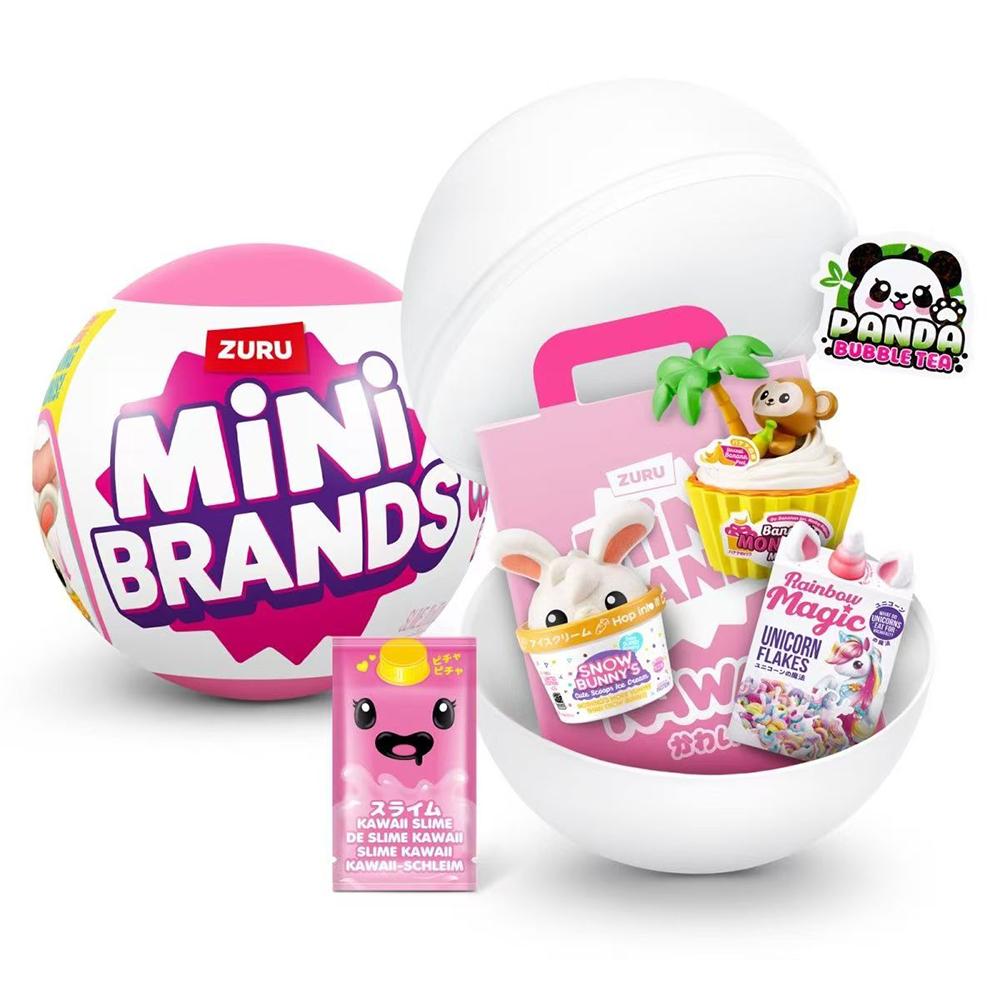 Zuru Сюрприз Игрушка My Mini Brands Кавайная Фигурка Детского Питания Миниатюрные Игрушки Таинственный Блайнд Бокс Оригинальная Коллекционная Игрушка Подарок для Детей