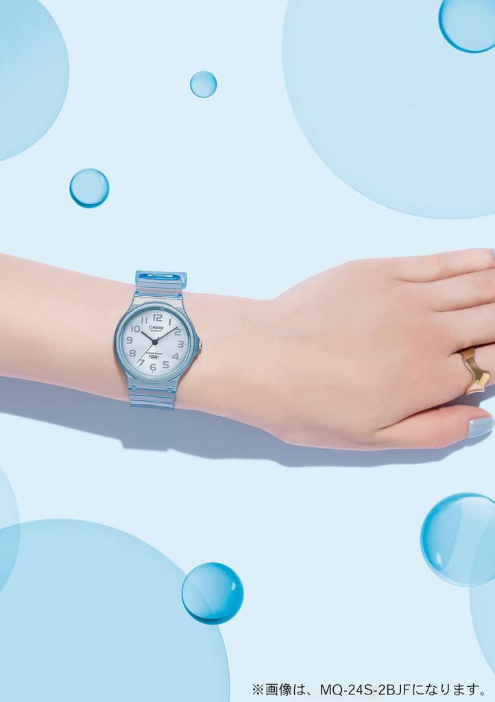 Casio Wristwatch Casio Collection [ ] MQ-24S-4BJF Unisex Clear Pink