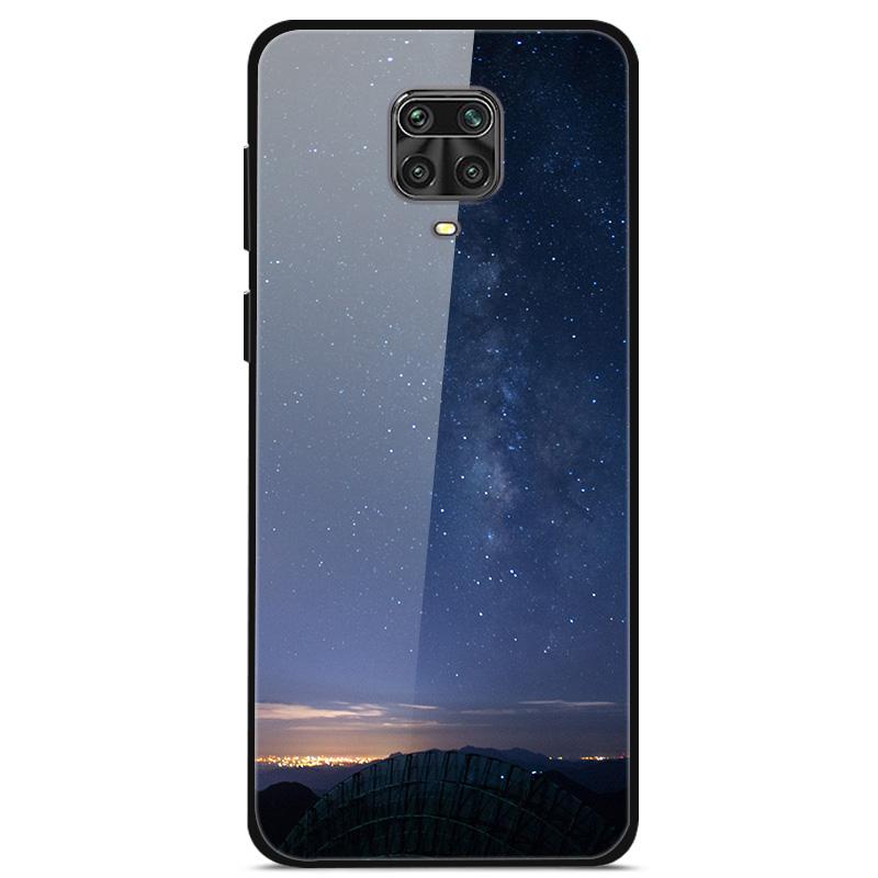 Закаленное Стекло Чехол Для Xiaomi Redmi Note 9S Чехол Мягкий Бампер Жесткий Стеклянный Чехол Для Xiaomi Redmi Note 9 S 9S Pro Max Чехол Для Телефона