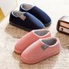 Autumn And Winter Cotton Slippers Men'S Bags And Indoor Household Thick-Soled Warm And Non-Slip Fluffy Couple Cotton Shoes Women'S Shoes