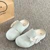 One-pedal Sandals Women's New Summer with Skirt Bag Head Half Slippers Lazy Shoes