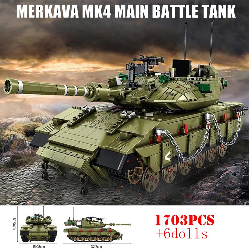 Военный Тяжелый Танк Panzer Viii Maus Строительные Блоки Немецкий Солдат Вмв Полиция Армия Оружие Кирпичики Детская Игрушка Подарки Для Взрослых