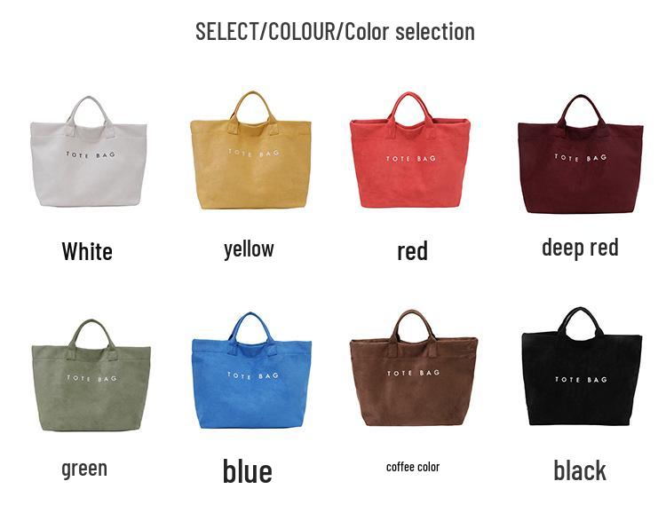 Трендовая вместительная сумка-тоут в стиле кросс-бордер – легкая и универсальная для повседневного шоппинга и поездок на работу