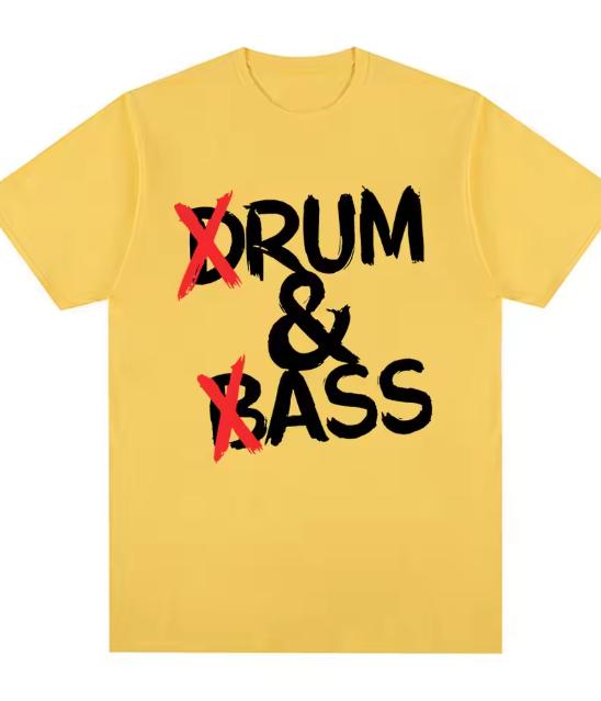 Funny Drum And Bass T Shirts Rum And Ass Lovers Jokes Short Sleeve Cotton Soft Tshirt Unisex Fashion Casual Tee Shirt Tops