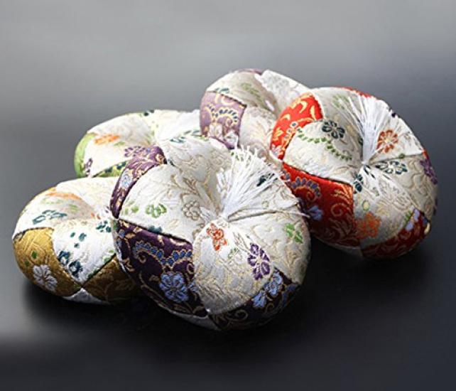 Kyoto Buddhist Altar Hayashi Buddhist Orin Futon, Aoi (Blue) No. 2 (approx. 9cm) Light Purple