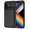 A29 Для iPhone 17 Чехол-аккумулятор Мягкий край из ТПУ 6000 мАч Перезаряжаемая Защитная задняя крышка