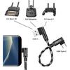 AGOZ 6-дюймовый USB-кабель-уголок 90 градусов USB A на USB C для пульта дистанционного управления дронами DJI Mavic PRO AIR, DJI OM 4, OM 5, RC на USB A на USB C