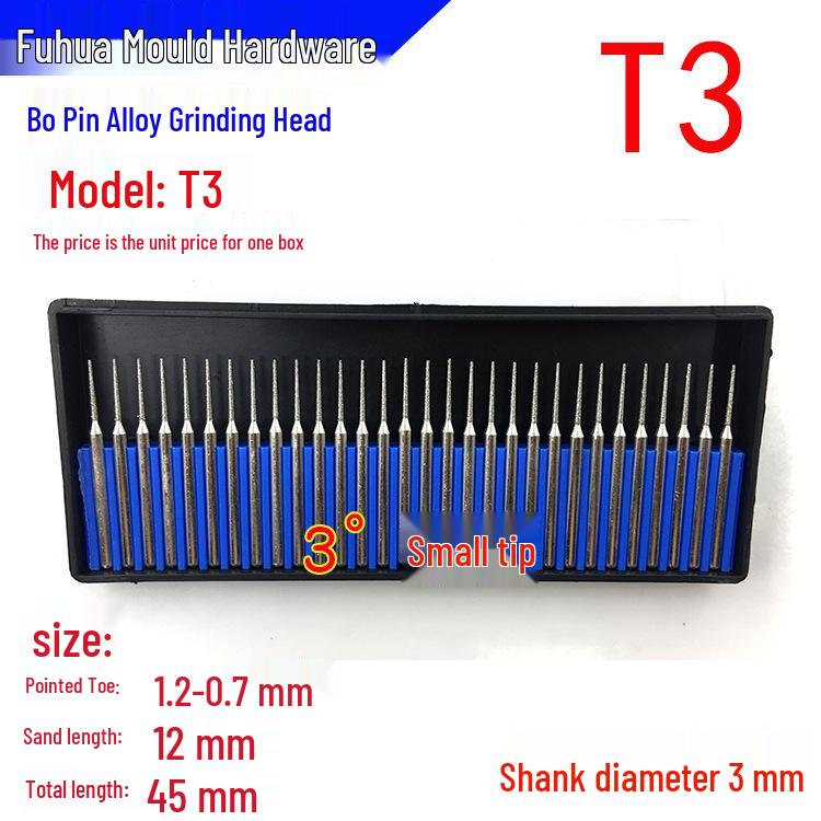 Алмазный сплав 3мм хвостовик шлифовальная и ремонтная головка - форма капли воды для формовки, резьбы по нефриту и удаления заусенцев.