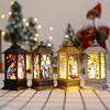 Christmas Wind Gift Decoration Imitation LED Lamp Decoration Church Holiday Home Decoration Night Light Christmas Ornament