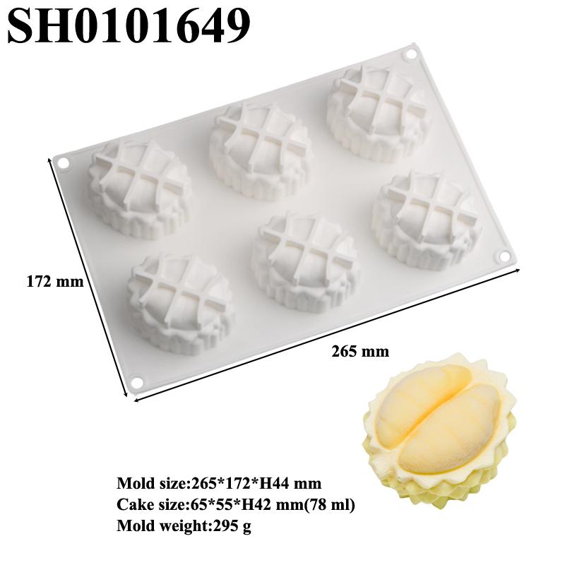 Формы для торта «Фруктовый мусс» Апельсин Яблоко Груша Манго Клубника Дуриан Дизайн Силиконовые формы для торта Инструменты для украшения десертов