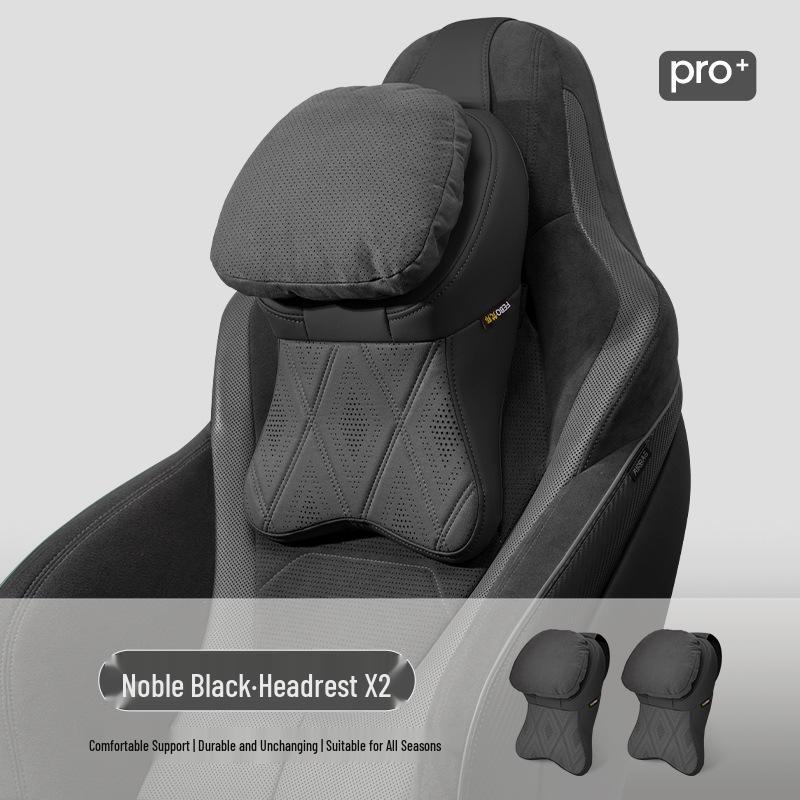 New Year Car Headrest: Aviation-Grade Neck Support Pillow & Memory Foam Backrest for Mercedes-Benz & BMW