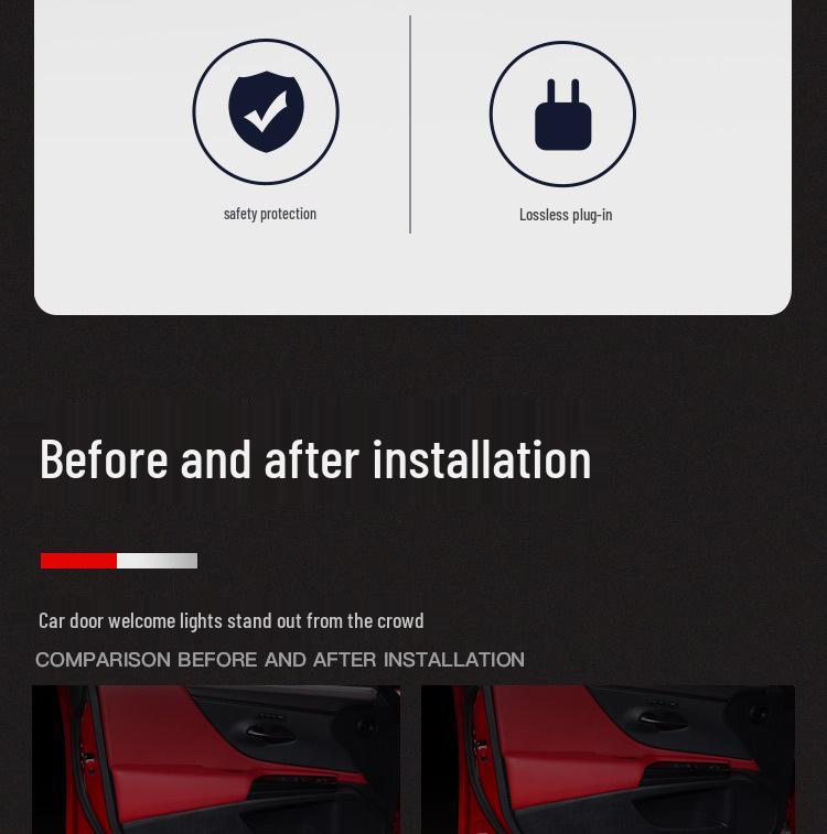 Приветственные проекторы для дверей Infiniti: Совместим с моделями Q50L, Q70L, QX60, QX50, G25, FX35