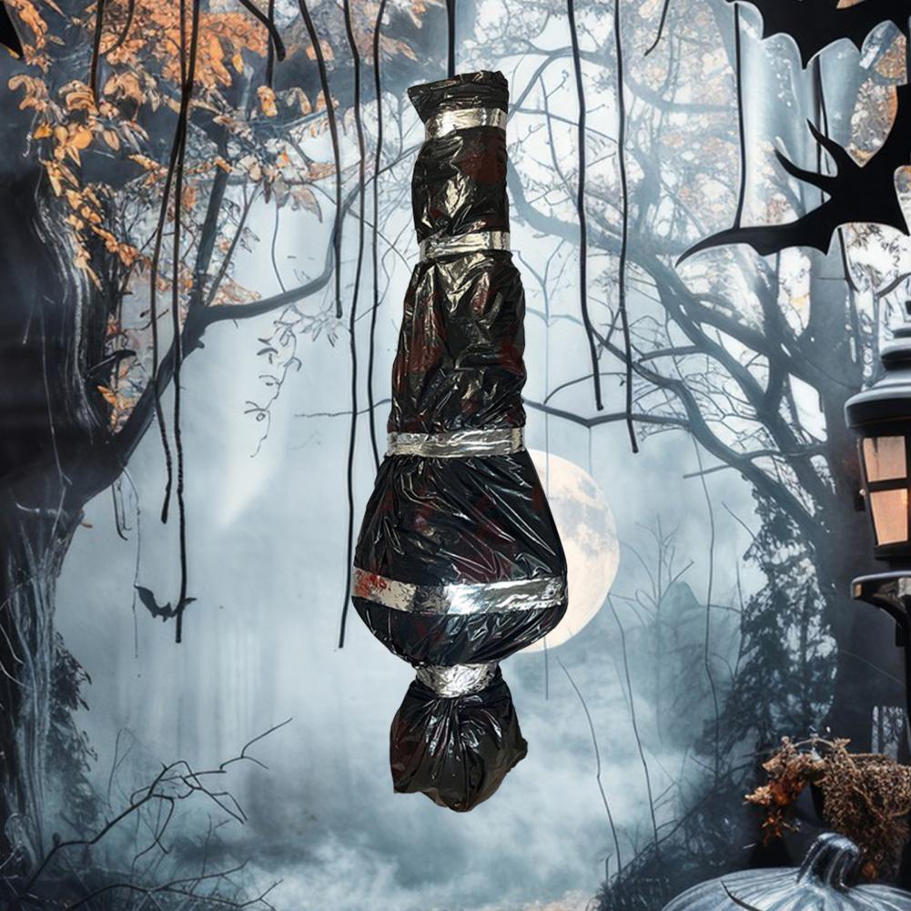 Хэллоуин Реквизит Труп Хэллоуин Идеи Украшения Двора Хэллоуин Подвесной Декор Трупа 60 Дюймов Реквизит Искусственного Мертвого Тела для Дома с Привидениями