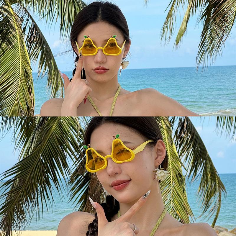 Гавайские очки для вечеринки Смешные солнцезащитные очки Гавайская вечеринка Фотобутафория Летний пляж Бассейн Украшения для вечеринки по случаю дня рождения