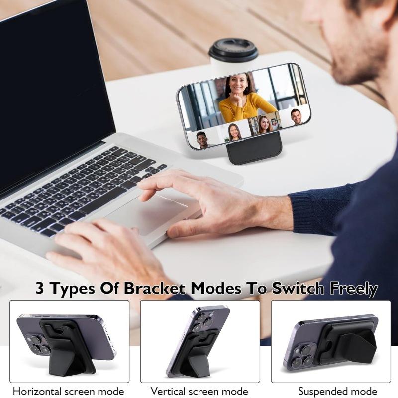 Для iphone 16-12 магнитный держатель для карт, чехол-книжка с задней крышкой, кожаный чехол-кошелек для мобильного телефона с бабочкой