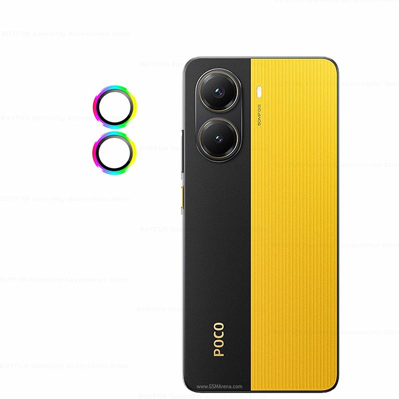 Для Xiaomi Poco X7 Pro металлическое кольцо защитная крышка объектива Xiomi Pocox7Pro Poxo Little Poco X 7 Pro 5G алюминиевый сплав камера стекло