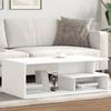 Coffee Table, White, 102x55x35 Cm, Wood-based Material