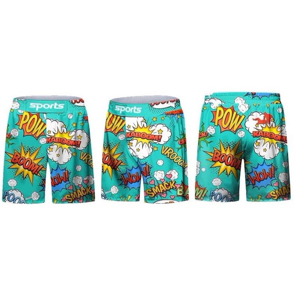 MMA Muay Thai Kickboxing Boxing Shorts Mixed Martial Art UFC Boxer Unisex Men Women Pants Fighting Fitness Gym Training Sport Workout