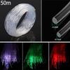 50mx0.75mm/1.0mm Home Clear Decoration Волоконно-оптический кабель PMMA Led Light End Glow