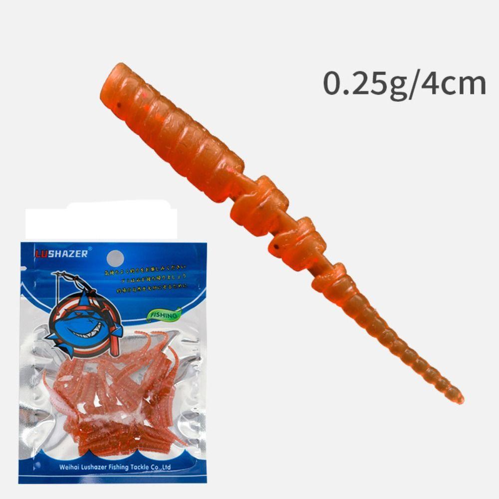 Многоцветные рыболовные мягкие приманки 4 см искусственные приманки рыболовные снасти приманки для зимней рыбалки