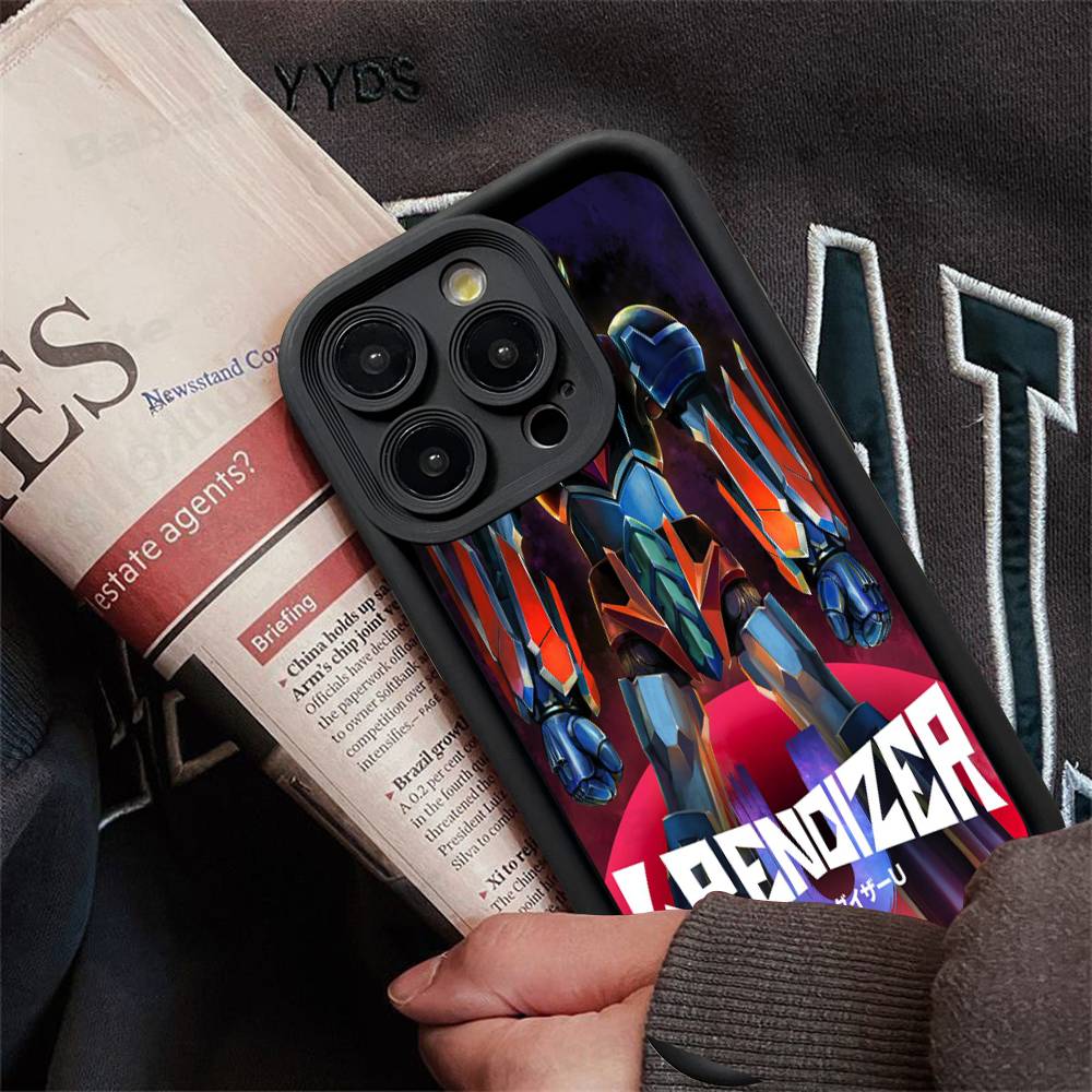 Чехол для телефона UFO R-Robot G-Goldorak для IPhone 17 16 15 14 13 12 11 Pro Max Plus Mini Счастливым дизайном