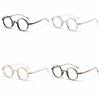 2025 Pure Titanium Glasses Frame Oval Shape Simple Design Eyeglasses Frames Classic Retro Eye Decoration