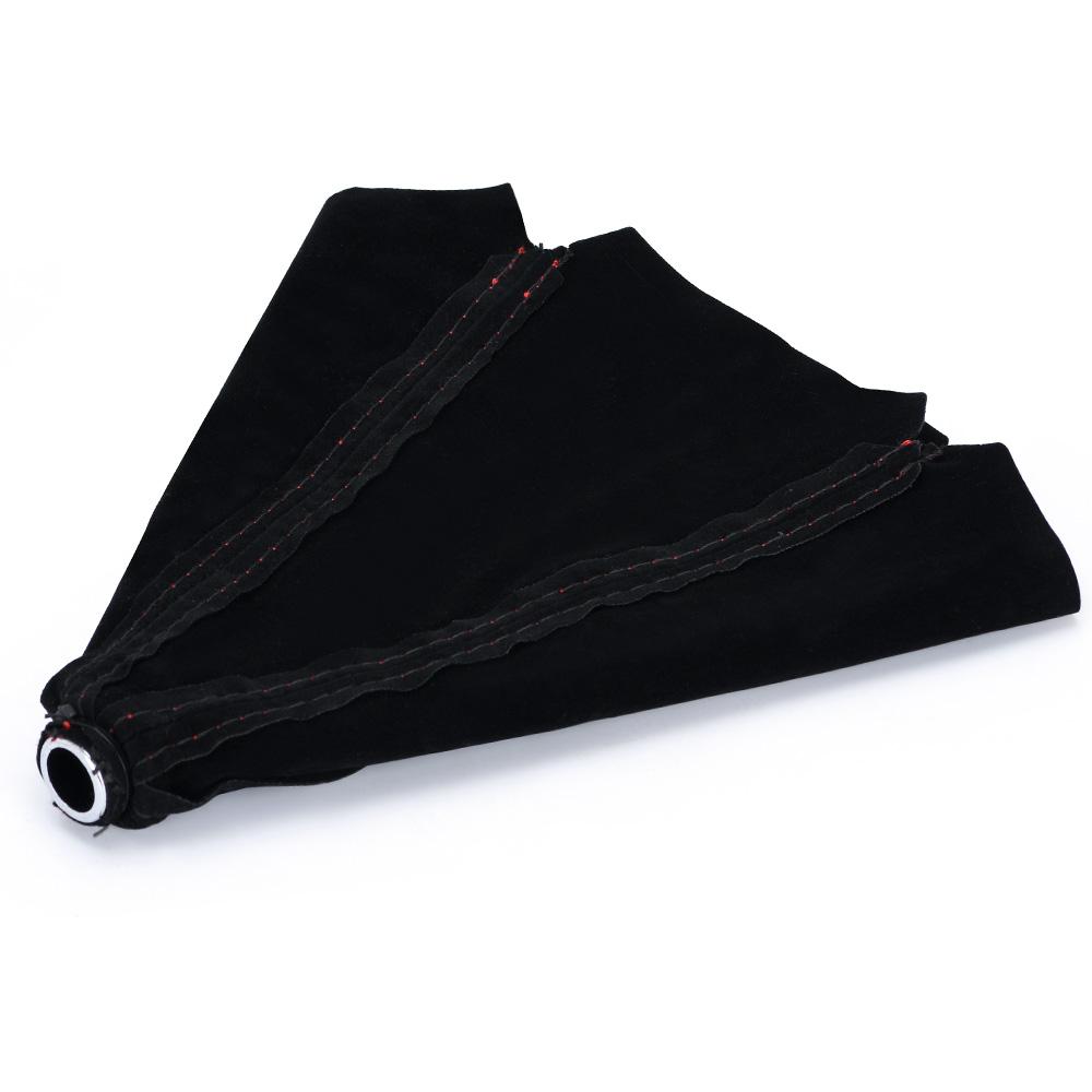 16 мм универсальные замшевые автомобильные воротники переключения передач из углеродного волокна, автомобильная ручная ручка переключения передач, чехол для багажника, гетры