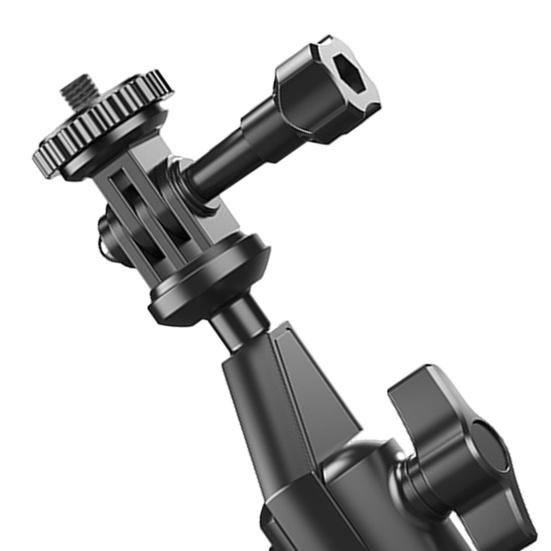 Bike Handlebar Action Camera Mount for Insta 360 X2 X3 X4 360 Degrees Rotatable Motorbike Bike Handle Grip Sports Camera Bracket