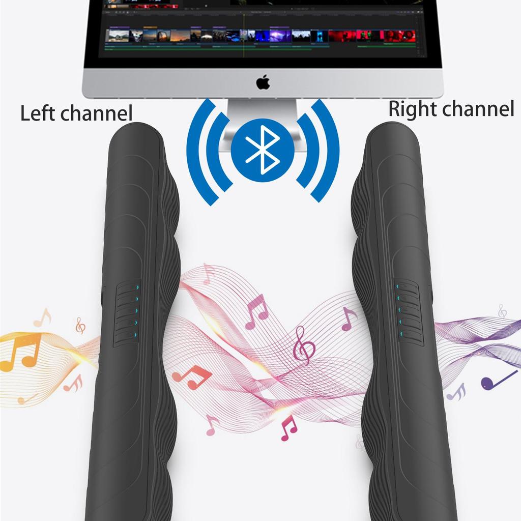 Беспроводная звуковая панель Bluetooth, динамик, проводной стереосистема объемного звучания, домашний кинотеатр, ТВ-система, TF-карта, USB-устройство для воспроизведения, пульт дистанционного управления, питание, звук, динамик