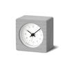 Lemnos NEUT Alarm Clock, Analog, Natural Wood Grain, Gray, KK24-09 GY