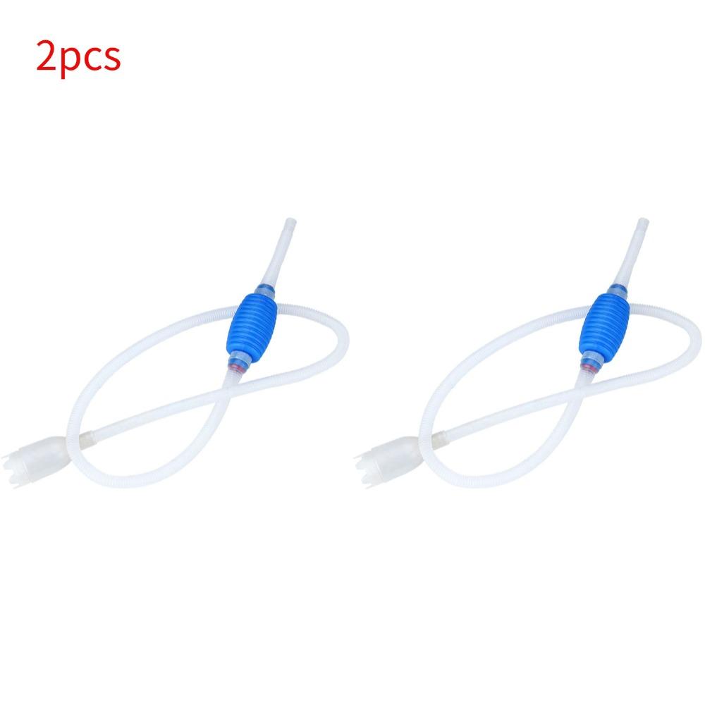 1.6m Pipe Aquarium Siphon Fish Tank Syphon Vacuum Cleaner Pump Semi-automatic Water Change Filter Pump Gravel Cleaner