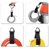 4 Colors Triangle Carabiner 32mm Keychain Belt Buckles Spring Quickdraws Clip  Camping Hiking