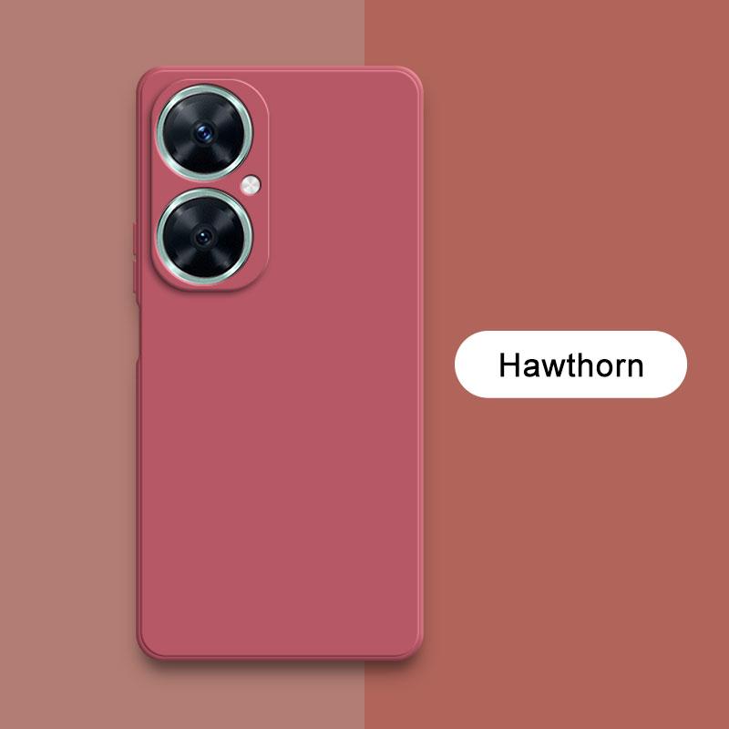 Square Liquid Silicone Back Cover for Huawei Nova 11 Pro Ultra 11i Soft Camera Protective Mobile Phone Case Nova11 Bags