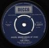 7-дюймовая пластинка TOM JONES Green Green Grass Of Home F22511 DECCA 1966 UK Поп Б/у