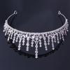 Fashion Zinc Zinc Alloy Headwear Headband Princess Tiaras Rhinestone Hair Hoop Wedding Jewelry Bridal Crowns