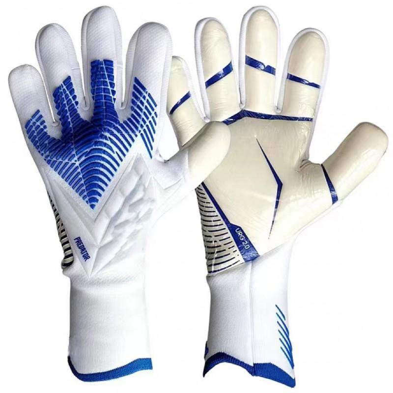 Professional Adult Goalkeeper Gloves Football Goalie Latex Breathable Wear Resistant Non Slip