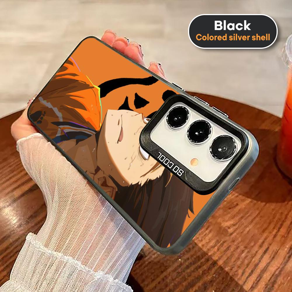 Чехол для телефона Haikyu Nishinoya Yuu Для Черного lMDЦвет Серебряная Раковина Для Samsung A56 A16 A55 A15 A35 A25 A54 A14 A34
