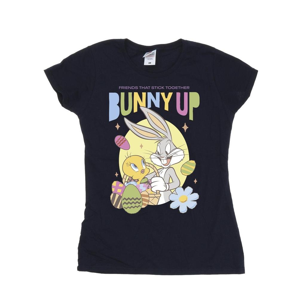 Looney Tunes Womens/Ladies Bunny Up Cotton T-Shirt