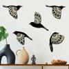 5Pcs Rustic Wall Sculpture Home Decor Wood Flying Birds Boho for Bird Lover Farmhouse
