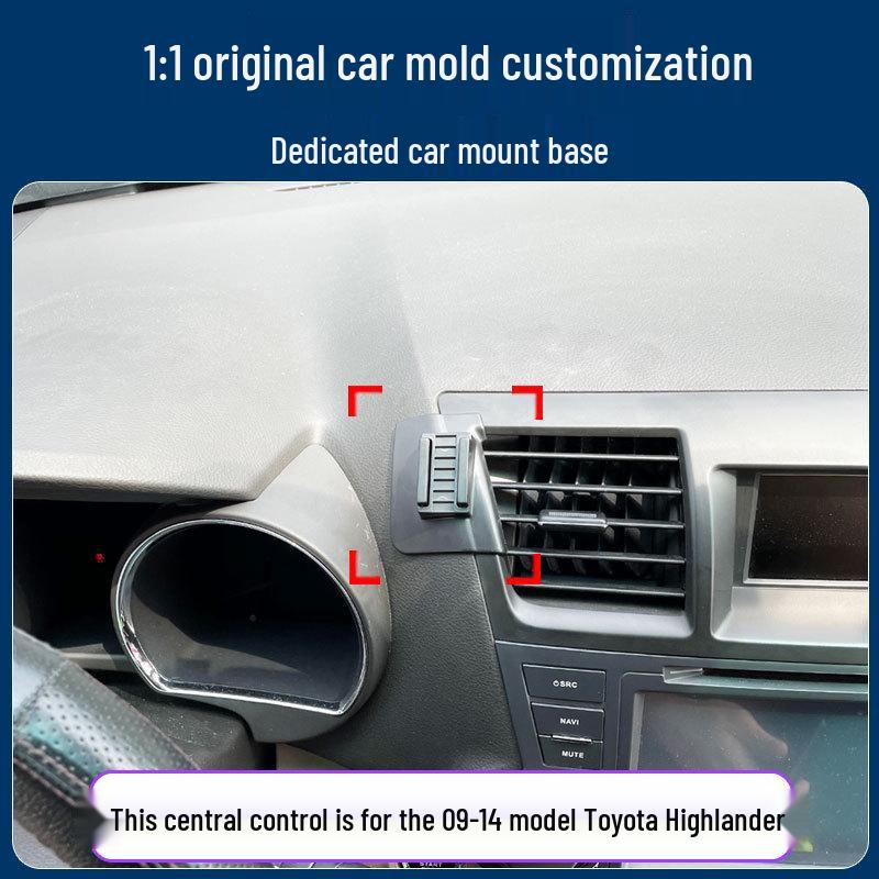 Универсальные держатели для телефона в автомобиль для вентиляционных отверстий Toyota Highlander