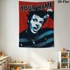 Custom Name Yungblud Wall Tapestry Aesthetic Wall Hanging Printed Fabric Blanket Decorative Tapestries for Bedroom Living Room Home Decor